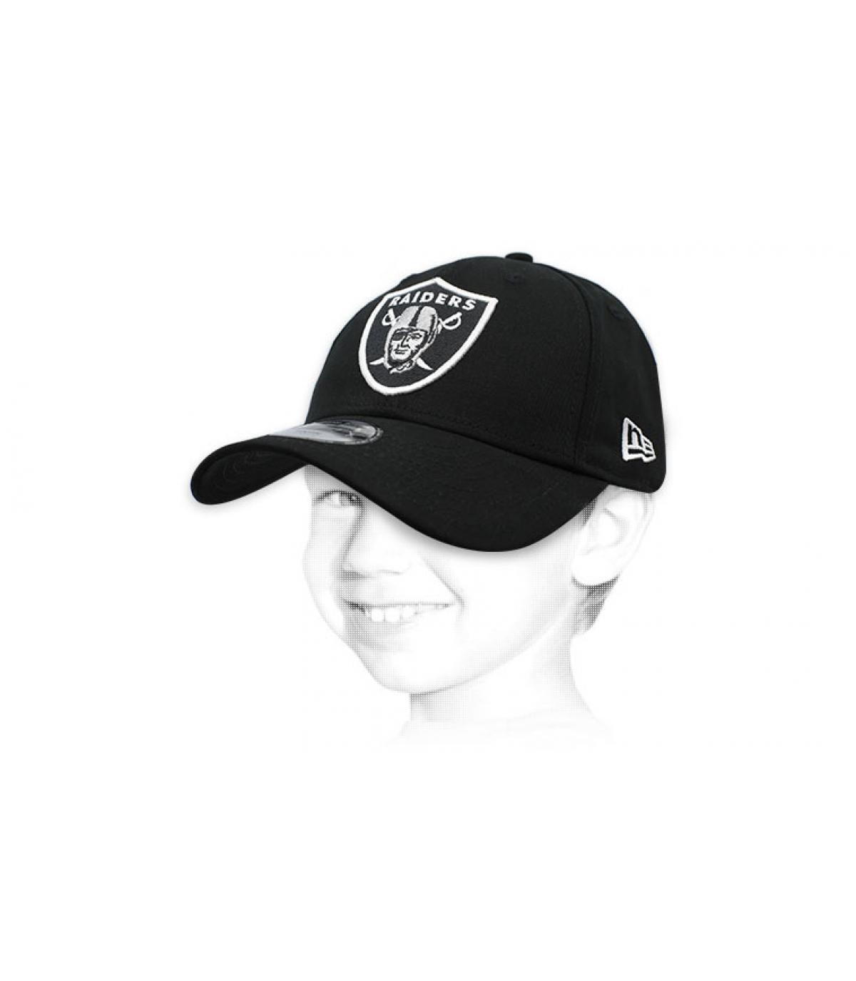 casquette Raiders noir enfant Casquette Kids Ess Raiders 9Forty